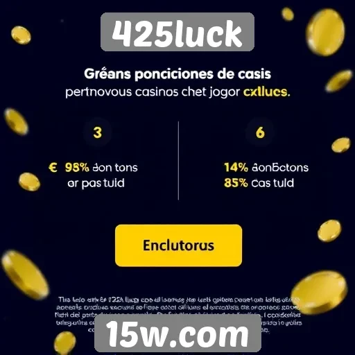 Funcionalidades de bônus para novos usuários do 425luck