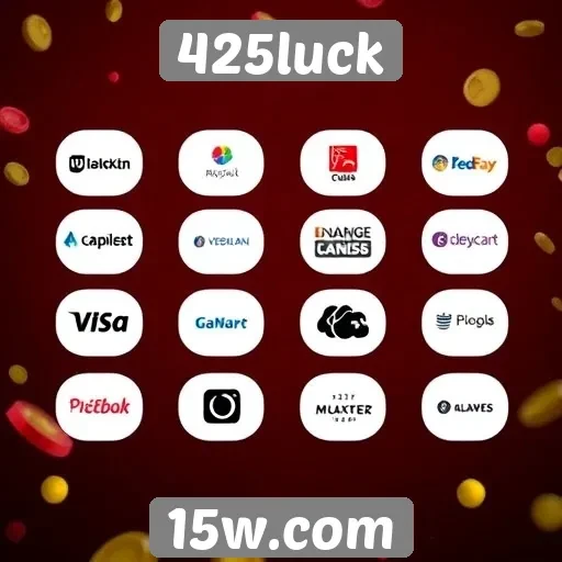 Métodos de pagamento aceitos no 425luck